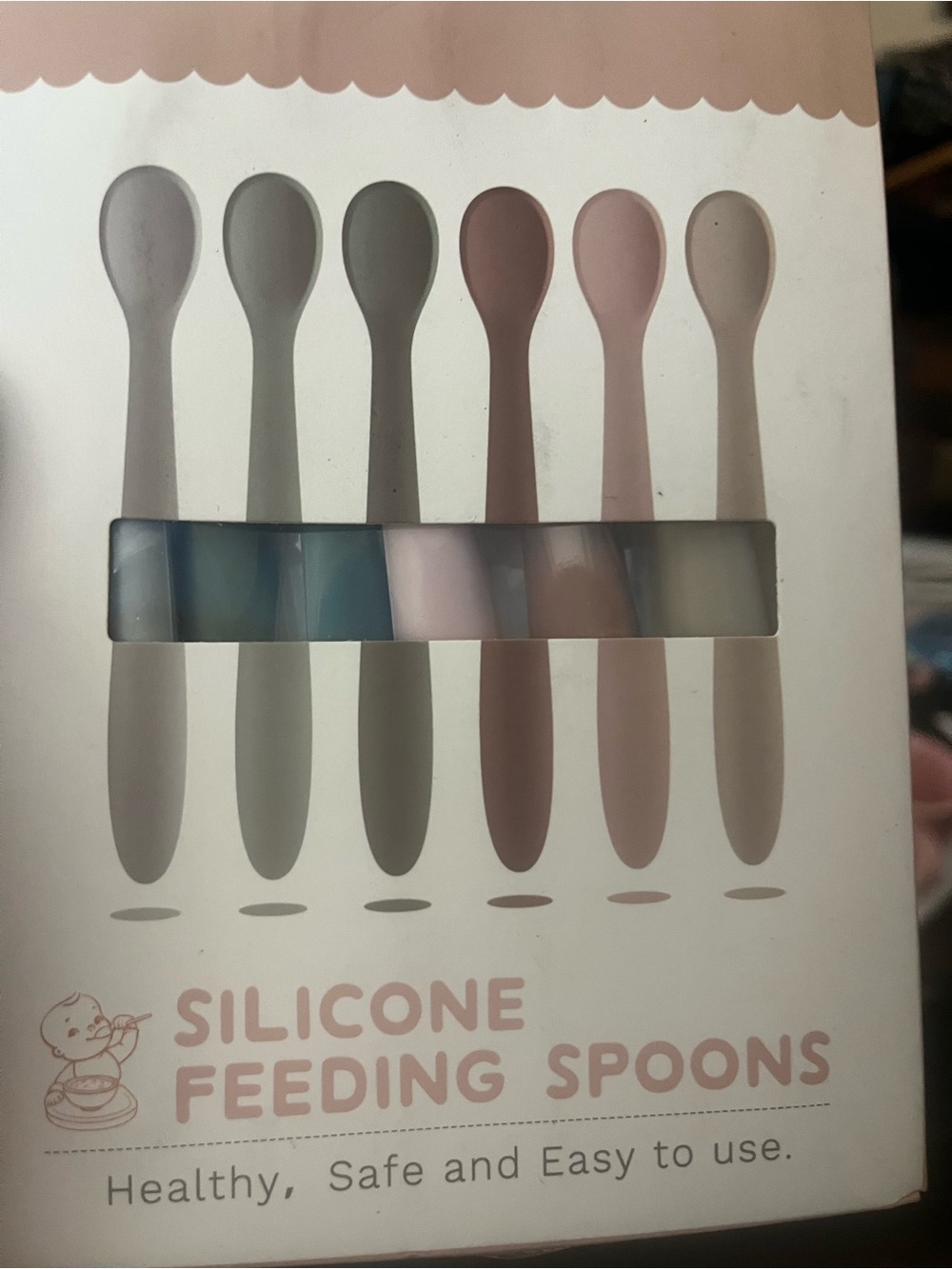 Silicone Feeding Spoons -  Mix